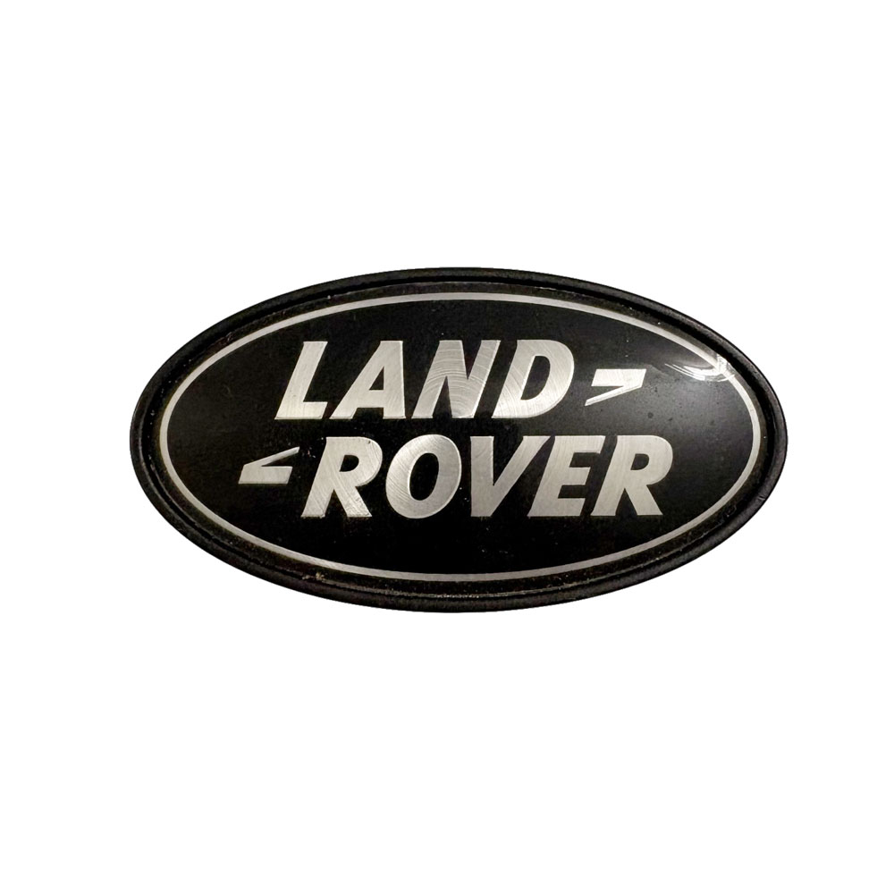 Land Rover "stick On" Badge - Black & Silver DAG500160